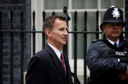 Hunt Pledges to Put 'heart & Soul' into Tory Race