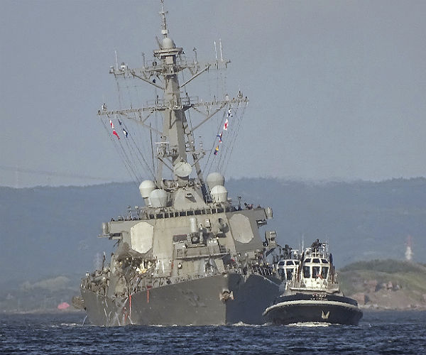 Navy:  Destroyer Crashes Were Preventable