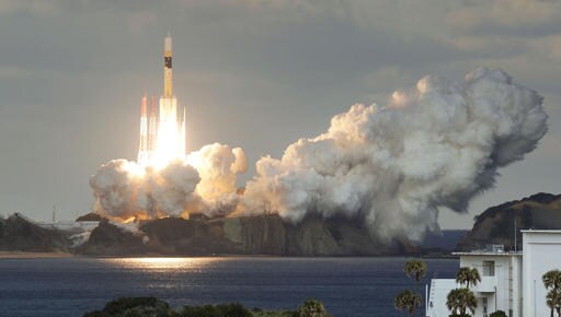 Japan's Military Launches First Communications Satellite