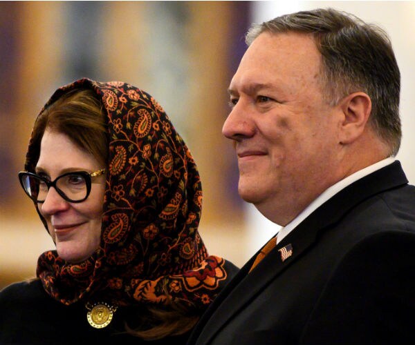 us secretary of state mike pompeo and wife susan touring egypt