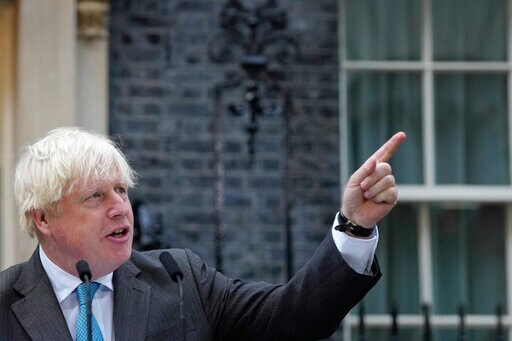 'This Is It, Folks': Boris Johnson Bids an Ambiguous Goodbye