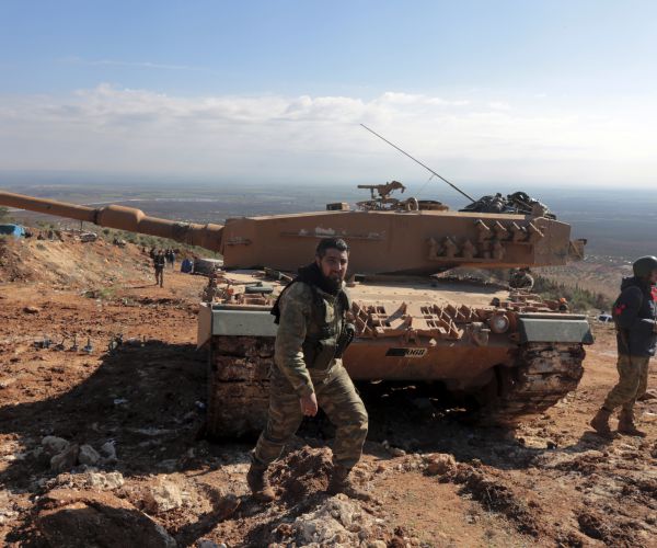 Turkish Forces Target Strategic Hill near Syria's Afrin