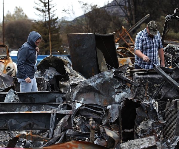 Death Toll in Northern California Wildfire Now 84
