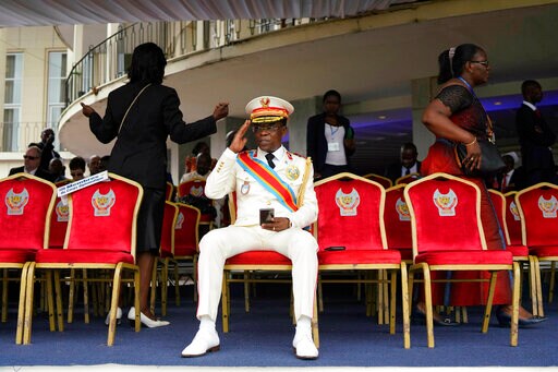 The Latest: Congo's Tshisekedi Sworn in as New President