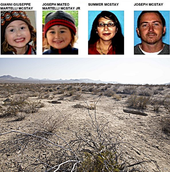 McStay Family Mystery: Remains Found in Desert, Questions Mount
