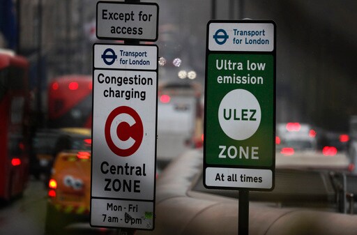 A Pollution Tax on Older Cars Can be Extended to London's Suburbs after a British Court Ruling