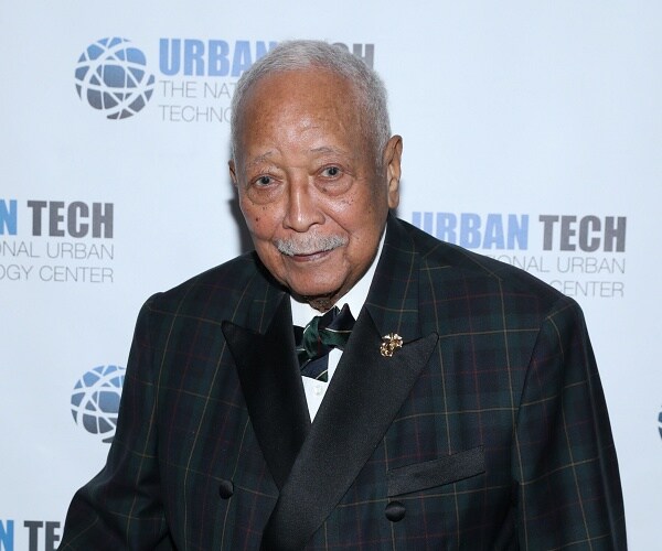 david dinkins attends gala