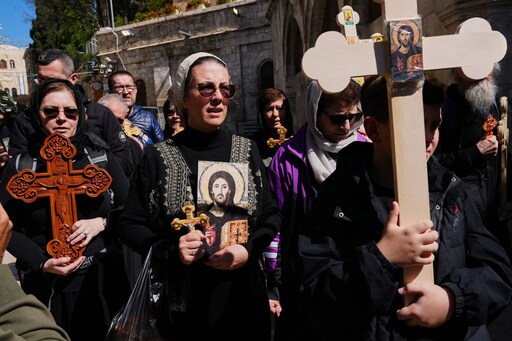 Israeli Police Arrest a Man Suspected of Attacking a Nun near Jerusalem's Old City