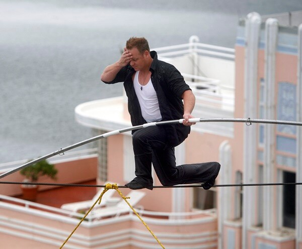 Flying Wallendas to Cross Times Square on a High Wire