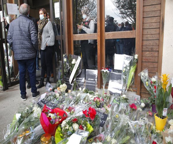 Demonstrations in France Will Pay Tribute to Slain Teacher