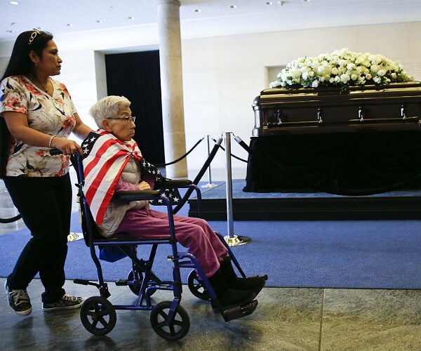 Families, Mourners of All Ages Journey to Honor Nancy Reagan