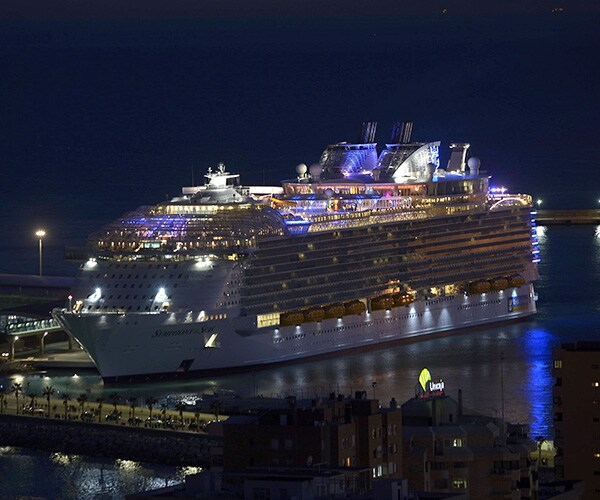 World's Largest Cruise Ship 'Symphony of the Seas' Sets Sail