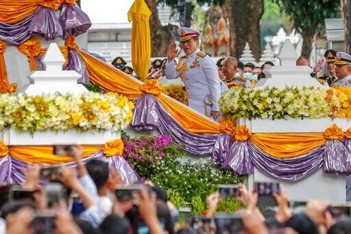 Thai King Hands out Diplomas at Protest Movement Stronghold