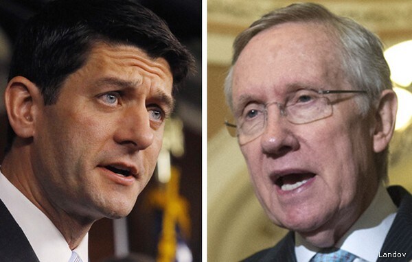 Ryan, Reid: Steer Away From 'Grand Bargain' on Spending