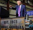 Trump Rallies Georgia Workers, Says Tariffs Prevented US Bankruptcy