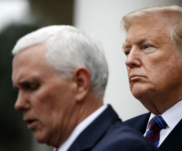 mike pence with donald trump