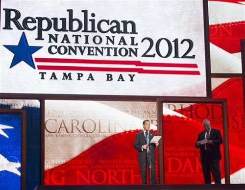 RNC Chairman Reince Priebus Unveils Tampa Stage