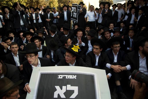 Ultra-Orthodox Jews Block Jerusalem Roads in Draft Protests