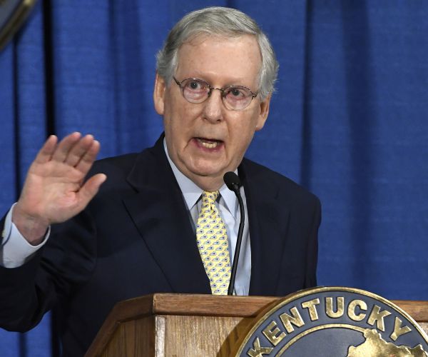 Facing Challenges, McConnell Says 'That's The Way It Is'