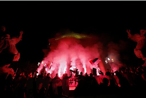 Thousands in Serbia Protest for 11th Week against Populists