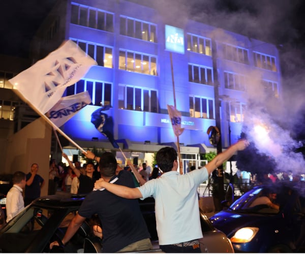 Landslide Reelection for Greece's Conservative Party