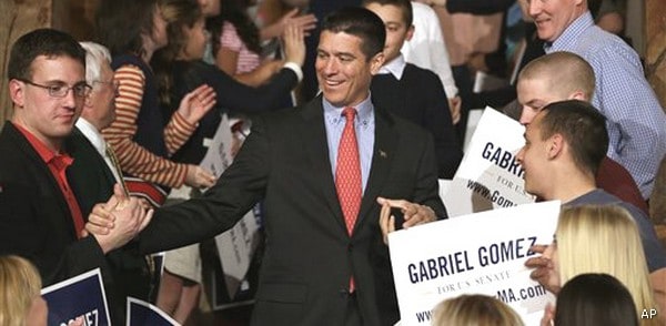 Mass. GOP Candidate Gomez on His Own for Now