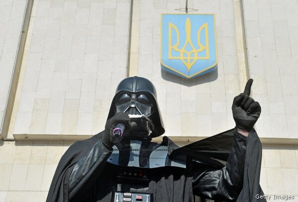 Darth Vader: Ukraine's Internet Party Nominates Him for President