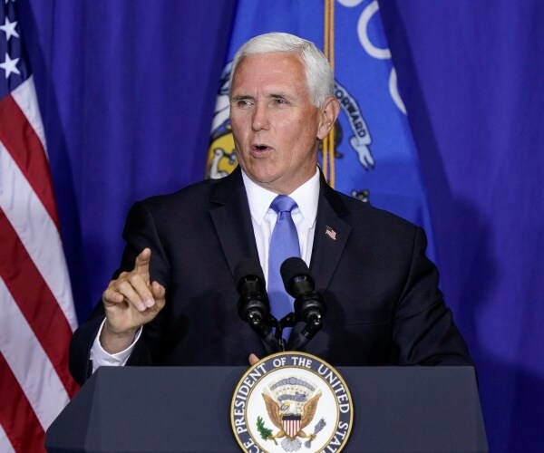 vice president mike pence speaks at campaign event