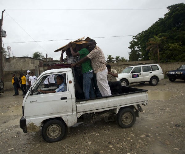 Hurricane Matthew Bears Down on Southwest Haiti