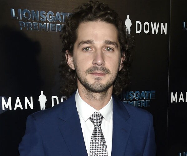 LaBeouf Leads Teens in Anti-Trump Chant: 'He Will Not Divide Us'