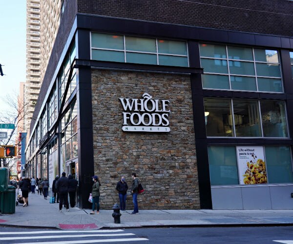 a whole foods store is shown