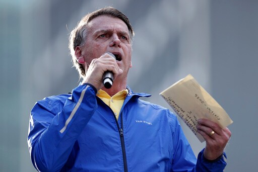 Trump Accuses Brazilian Authorities of 'witch Hunt' against Ex-President Jair Bolsonaro