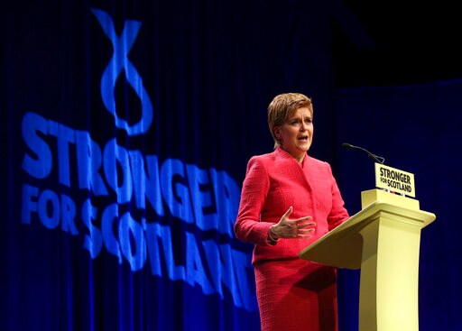 Sturgeon Urges Scottish Parliament to Back Referendum Call