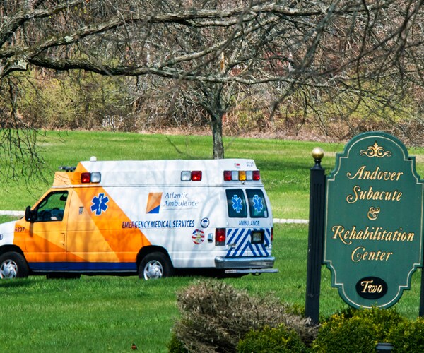 a long-term care facility in new jersey, where 17 covid-19 deaths were reported
