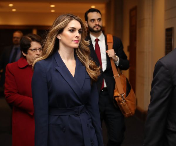 Hope Hicks Turns Eyes of Trump's Male Friends, Book Says