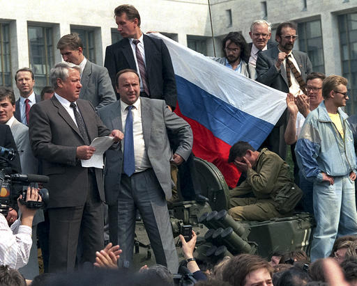 Russia Marks 25th Years since Failed Soviet Coup