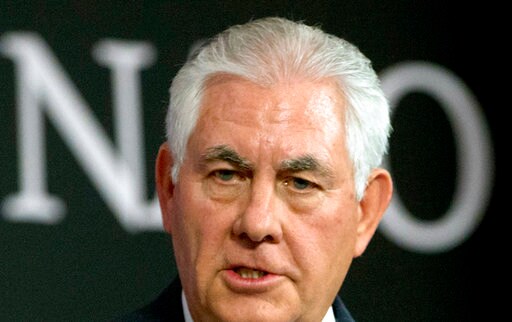 For Tillerson, a Lonely Job Defending Trump's Jerusalem Move