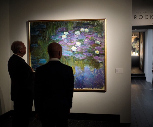 Rockefeller Treasures Bring $646M in 1st of 3 Auctions