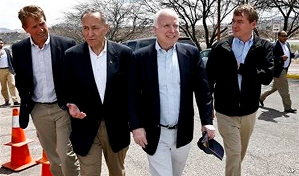 McCain, Flake Tour Mexico Border