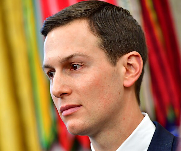 jared kushner looks incredulous during a white house meeting