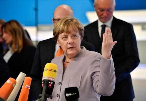 Merkel Seeks New Term as Leader of German Conservatives