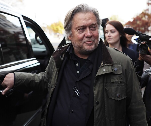Former White House chief strategist Steve Bannon