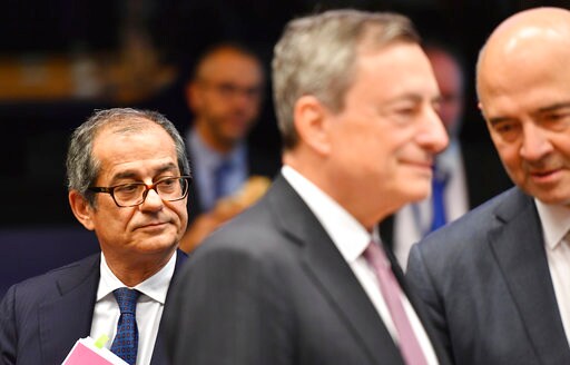 Worries about Italy's Finances Jolt Markets again