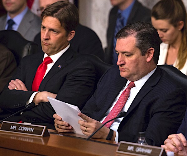 Sen. Cruz Jokes About Sen. Sasse's Dr Pepper: 'He's Cut Off'