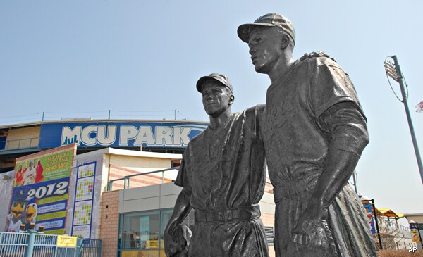 Statue Defaced: Racial Slurs, Swastikas Scrawled on Jackie Robinson