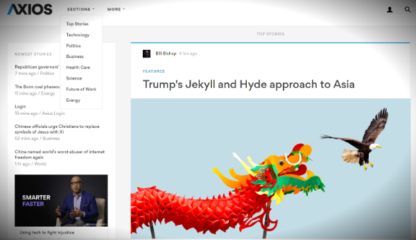 WSJ: Axios Raises $20 Million to Fund Newsroom Expansion