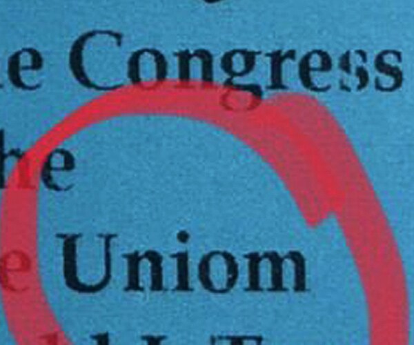 SOTU Ticket Typo Takes Off on Internet