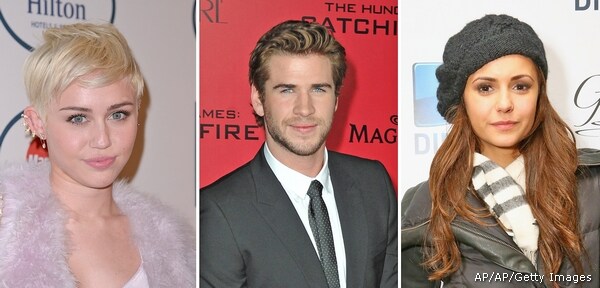 Liam Hemsworth 'Hurts' Miley Cyrus With Nina Dobrev Fling 