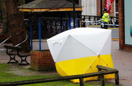 The Latest: Putin Says UK Needs Answers before Finding Fault