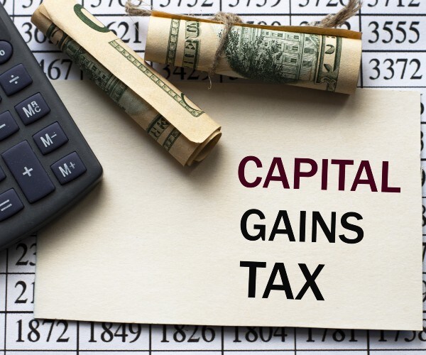 capital gains tax impacts concept 